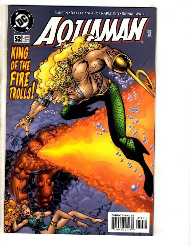 Lot Of 5 Aquaman DC Comic Books One Million + # 51 52 53 54 Batman Flash CR13