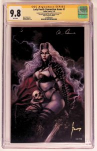 Lady Death: Damnation Game #1 (2022) CGC SS 9.8 Empress Virgin Art Edition