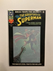 Adventures Of Superman 500 Very Fine Vf 8.0 Dc Comics