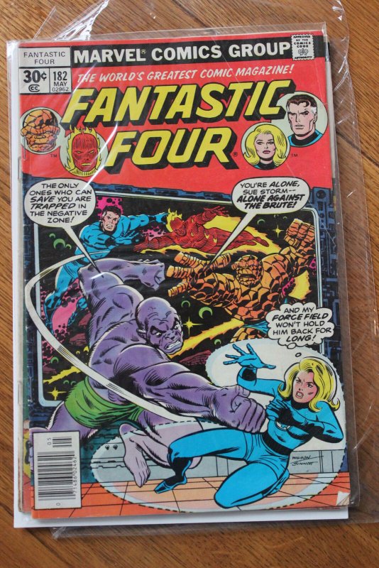 FANTASTIC FOUR #182 (Marvel,1977) Condition VG