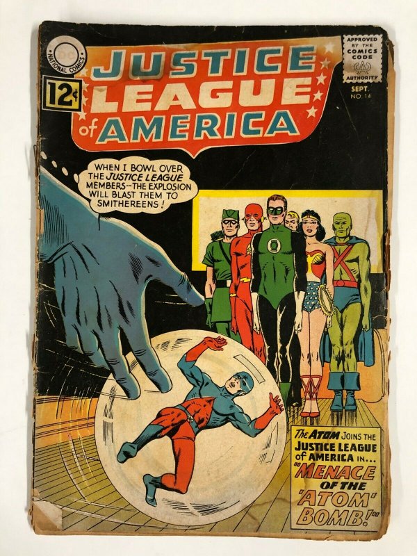 JUSTICE LEAGUE OF AMERICA(DC,1960) #5,8-14,18-21,24,25 great readers collection!