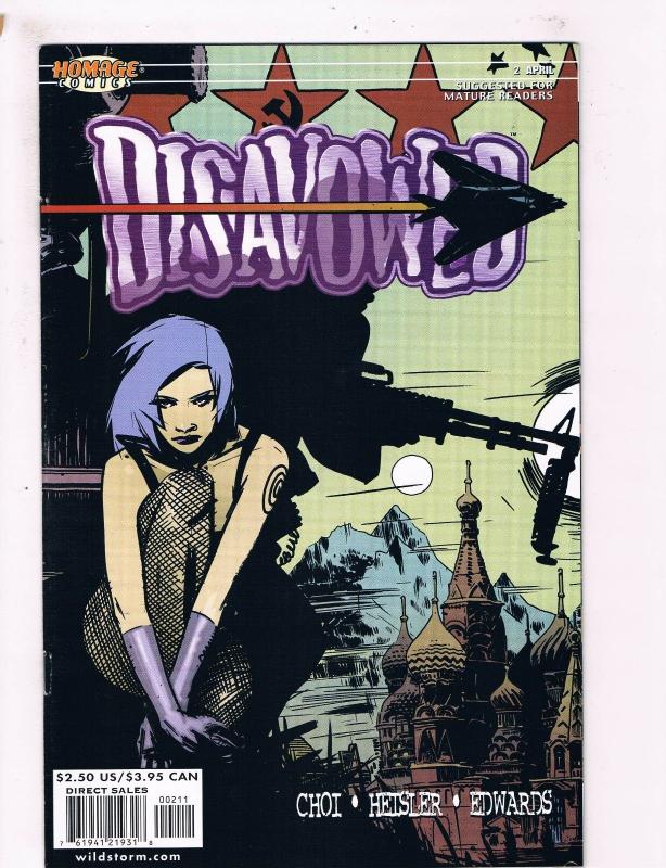 Disavowed # 2 VF/NM Homage Comic Books Choi Hetsler Edwards Awesome Issue!!! SW7