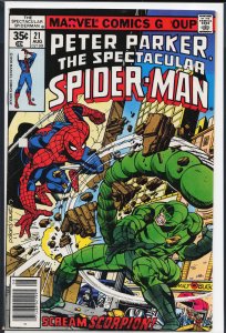 The Spectacular Spider-Man #21 (1978) Spider-Man