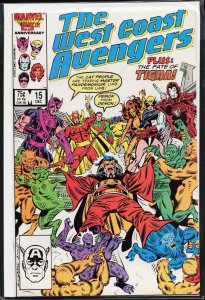 West Coast Avengers #15 (1986) West Coast Avengers / Avengers West Coast