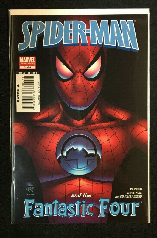 SPIDER-MAN FANTASTIC FOUR MINI SERIES COMICS LOT VG/NM