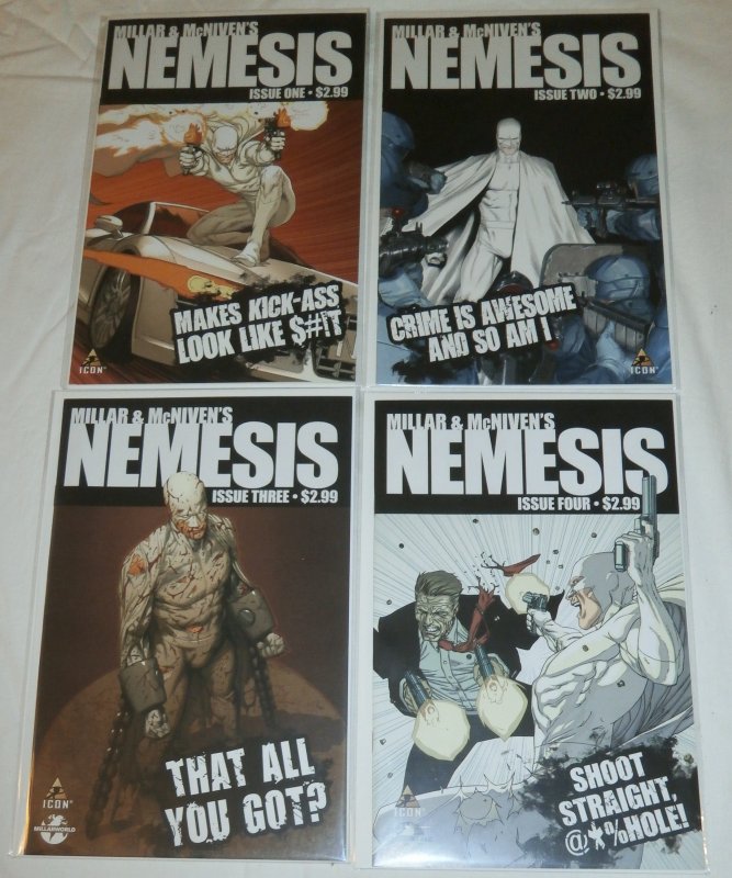 Millar & McNiven's Nemesis #1-4 (Icon, 2010)