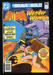 Brave And The Bold #158 NM- 9.2 Batman Wonder Woman!