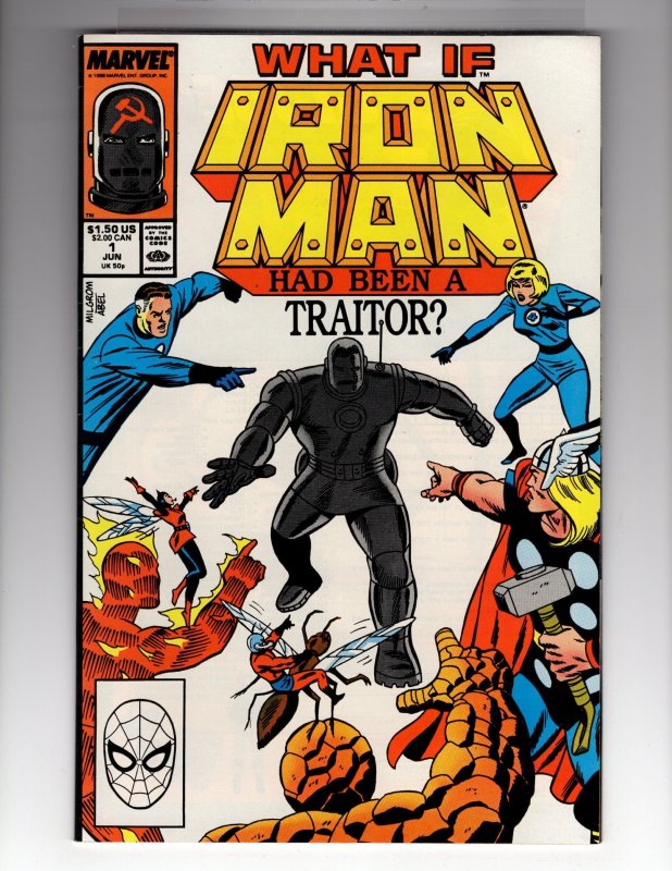 What If? Special #1 (1988) Iron Man Had Been a Traitor? / HCA3