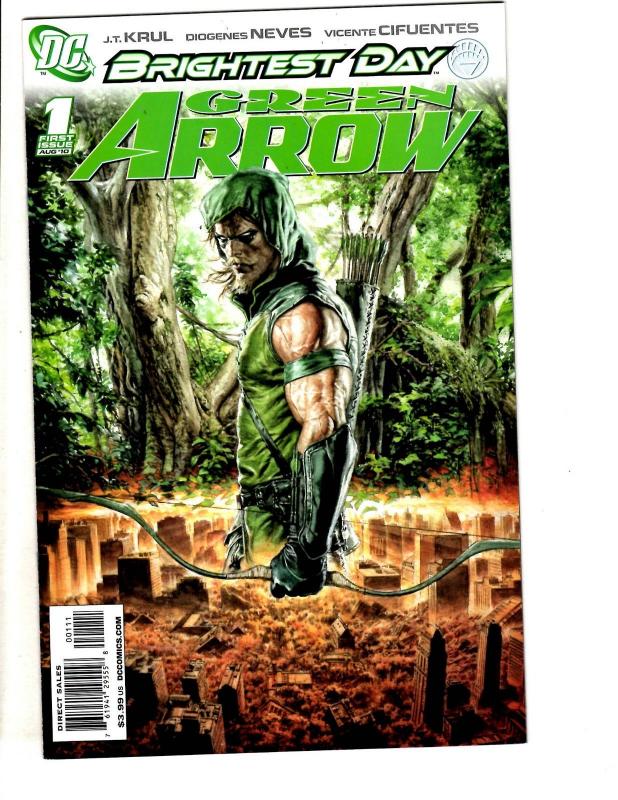 Lot Of 12 Green ARROW DC Comic Books # 1 2 3 4 5 6 7 8 9 10 11 12 Batman JC11