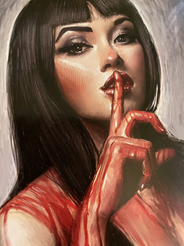 VAMPIRELLA #24 NATHAN SZERDY EXCLUSIVE SIGNED VIRGIN COVER COA LTD 200 NM+