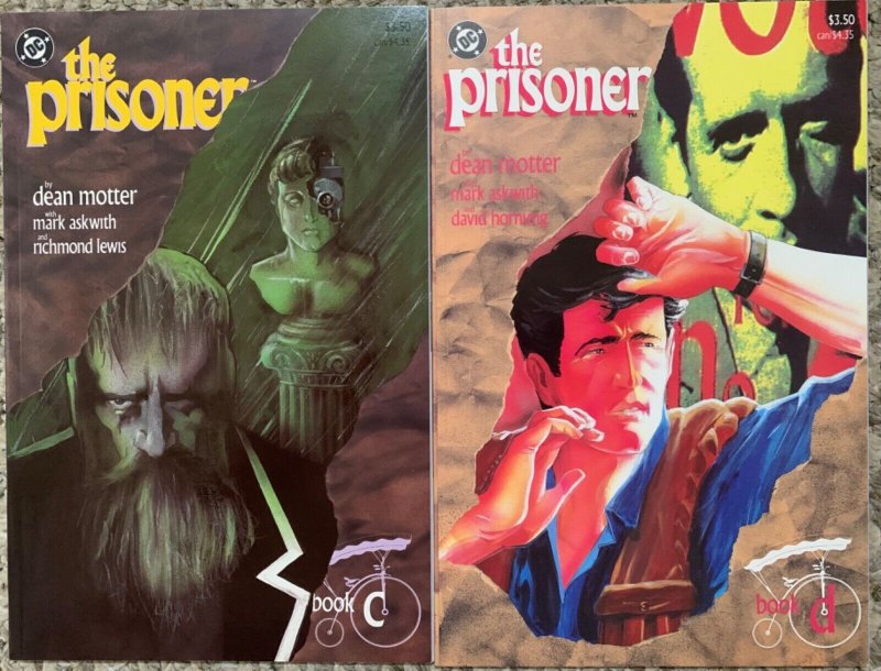 GILGAMESH II 1-4 + THE PRISONER 1-4 (A-B-C-D) | DC GRAPHIC NOVELS | VF TO VF/NM