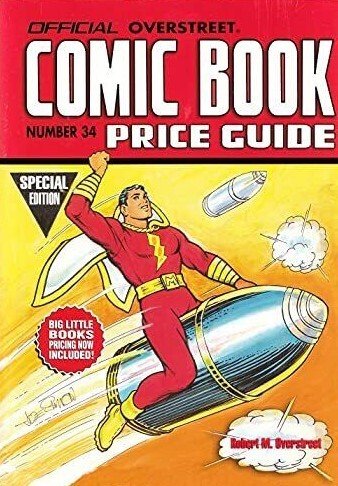 Overstreet Comic Book Price Guide TPB HC #34 FN ; Gemstone | Hardcover Shazam Jo