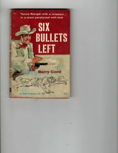 3 Books Powder Valley Showdown Six Bullets Left The Night Horseman Western JK11