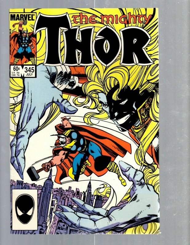 11 Thor Marvel Comic Books #310 335 340 341 342 343 345 346 347 348 349 GK39