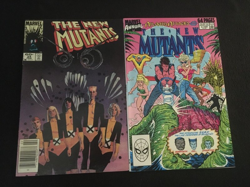 THE NEW MUTANTS #24, Annual #5