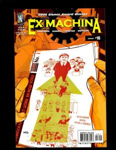 Lot of 12 Ex Machina Wildstorm Comics #13 14 15 16 17 18 19 20 21 22 23 24 CE3