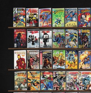 Huge Lot 150+ Comics with The Omega Men, Iron Man, Spanner'S Galaxy & More!