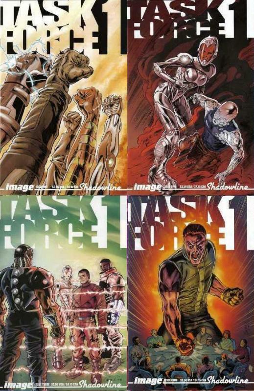 TASK FORCE ONE (2006 IMAGE) 1-4  complete series!