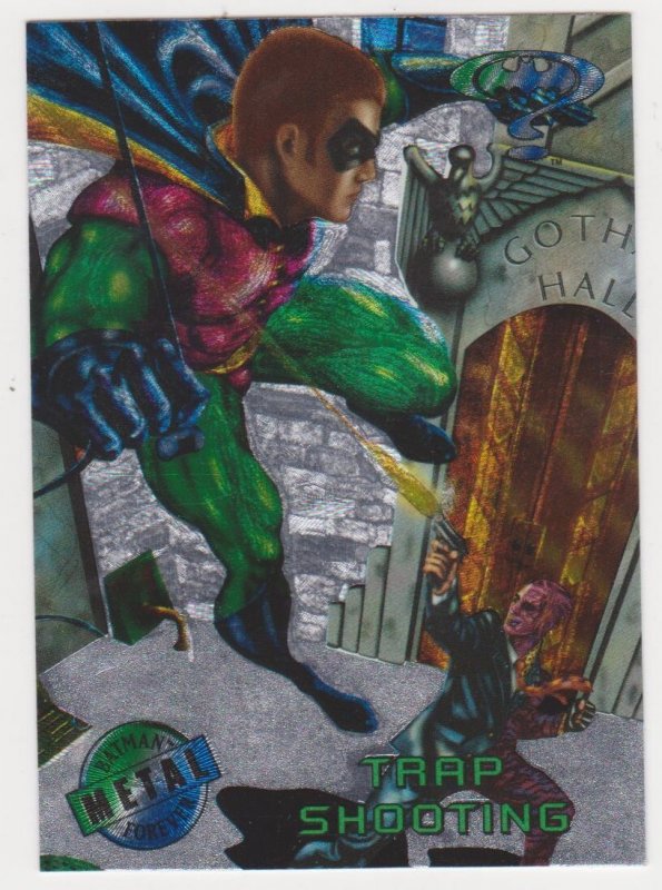 1995 Batman Forever Metal #72 Trap Shooting