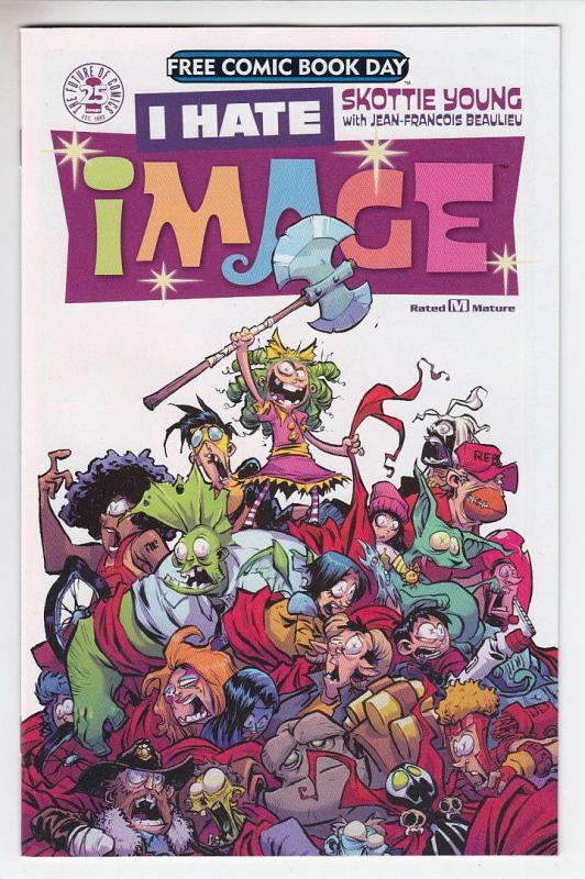 I HATE IMAGE (2017 IMAGE COMICS BUY-SELL) #1 Unstamped NM-  FCBD 2017