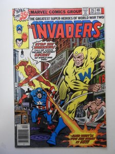 The Invaders #35 (1978) VG Condition! Moisture stain
