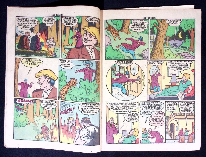 HIT COMICS #59-Quality Comics -1949 Kid Eternity-Klaus Nordling-Lou Gehrig