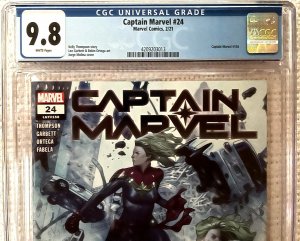 ?~MARVEL~CAPTAIN MARVEL #24~?~JORGE MOLINA CVR~1st OVE~NAMOR SON~?~CGC 9.8~?