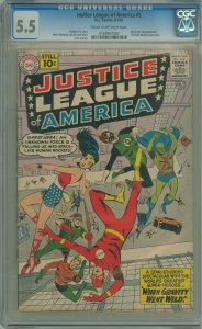 Justice League of America #5 (1961) CGC 5.5! 1st Appearance of Doctor Destiny!