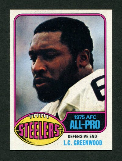 1976 Topps LC Greenwood NM+  Pittsburgh Steelers