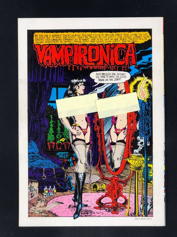 Cherry Poptart #1 (1982) VF+ 1st Print