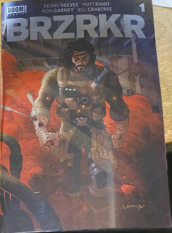 BRZRKR (2020 BOOM!) #1 VARIANT CVR C GRAMPA FOIL