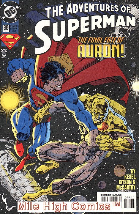 ADVENTURES OF SUPERMAN (#0,#424-649) (1987 Series) #509 Very Good Comics Book