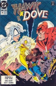 Hawk and Dove (1989 series)  #16, VF (Stock photo)