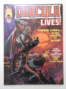 Dracula Lives #6 (1974) Chapel of Blood! Beautiful VF-NM Condition!