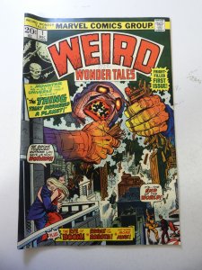 Weird Wonder Tales #1 (1973) VG/FN Condition rusty staples