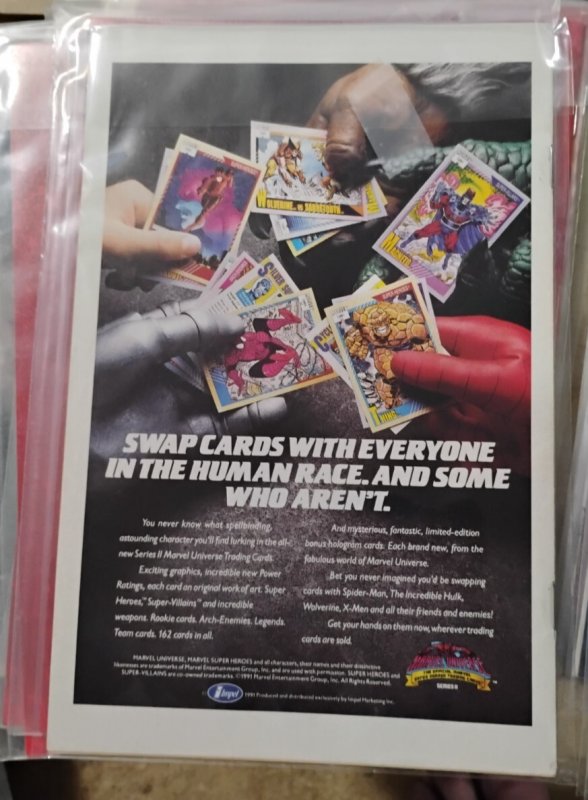 WONDER MAN   # 1  1991 Marvel DISNEY SIMON WILLIAMS W/ POSTER NEWSTAND