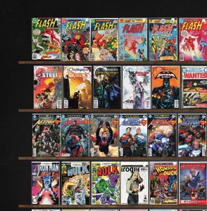 Huge Lot 160+ Comics with Action Comics, The Flash & More!