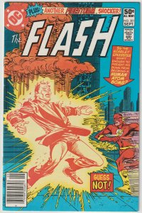Flash #301 (Sep 1981, DC), FN-VFN (7.0), Firestorm back-up, atomic bomb cover