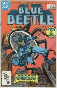Blue Beetle #1 (1986) - 8.5 VF+ *1st Appearance Firefist* 