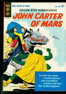 John Carter of Mars #1 1964- Gold Key- Edgar Rice Burroughs- FN