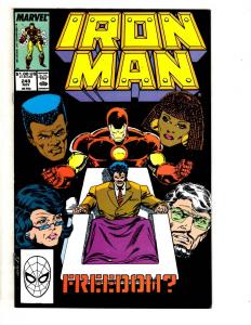 10 Iron Man Marvel Comic Books # 243 244 245 246 247 248 249 250 251 252 CR41