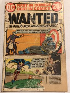 WANTED #2 : DC 10/72 GD-; filler - reader; Batman, Flash, Joker