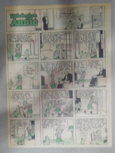 Little Orphan Annie Sunday Page Harold Gray ?/1929 Size: 11 x 15 inches