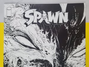 Spawn #292 Todd McFarlane & Francesco Mattina Black & White Variant 2018 Image