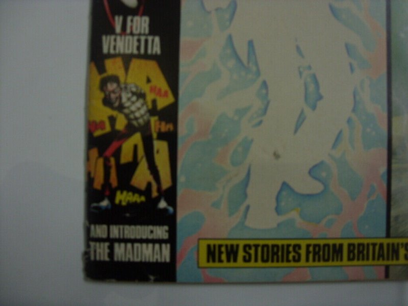 Warrior #2 1st Miracleman Cover & Origin V for Vendetta Alan Moore Quality  1982