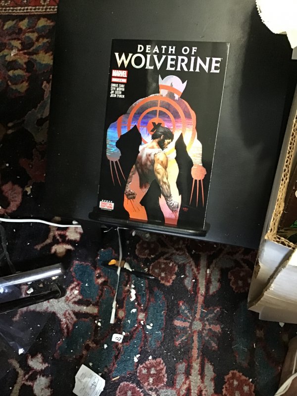 Death of Wolverine #1,2,3,4  Hollow foil!  1–4! super high grade average NM