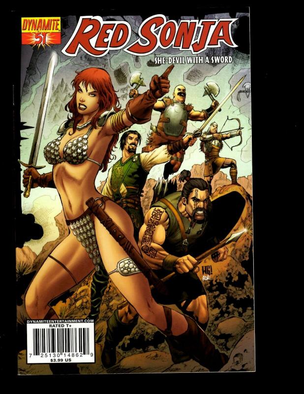 Lot Of 12 Red Sonja Dynamite Comics # 41 42 43 44 45 46 47 48 49 50 51 52 SM2