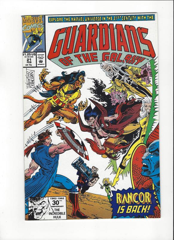 Guardians Of The Galaxy #21 Rancor NM