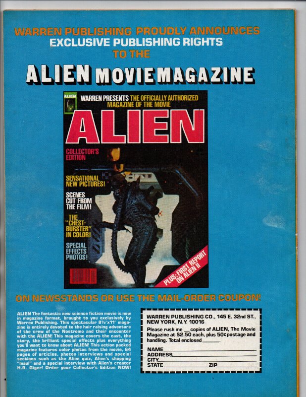 Vampirella #84 - vampire - Horror Magazine - Warren - 1980 - VG 