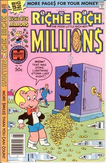 RICHIE RICH MILLIONS (1962-1982) 95 VF-NM  June 1979 COMICS BOOK